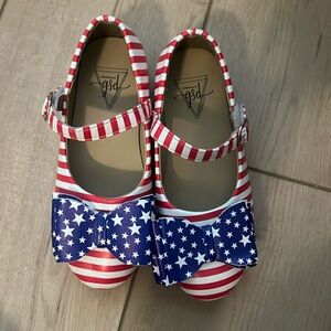 Pipperdoodles pip squeak boutique bow shoes size 33